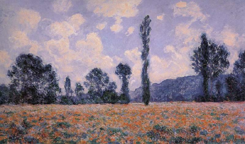 Claude Monet Field of Poppies oil painting picture